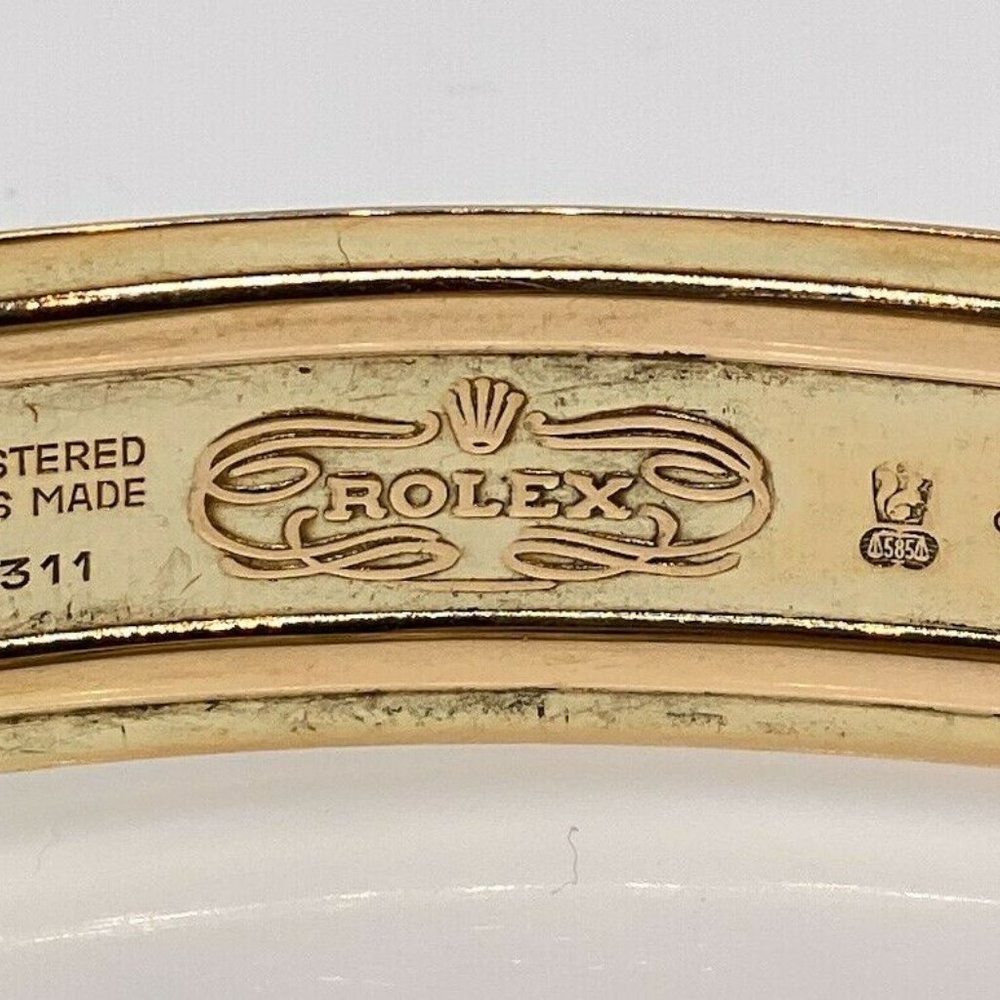 RARE! MEN'S 34MM ROLEX 14K GOLD WITH PAPERS!!!! - Picture 6 of 7